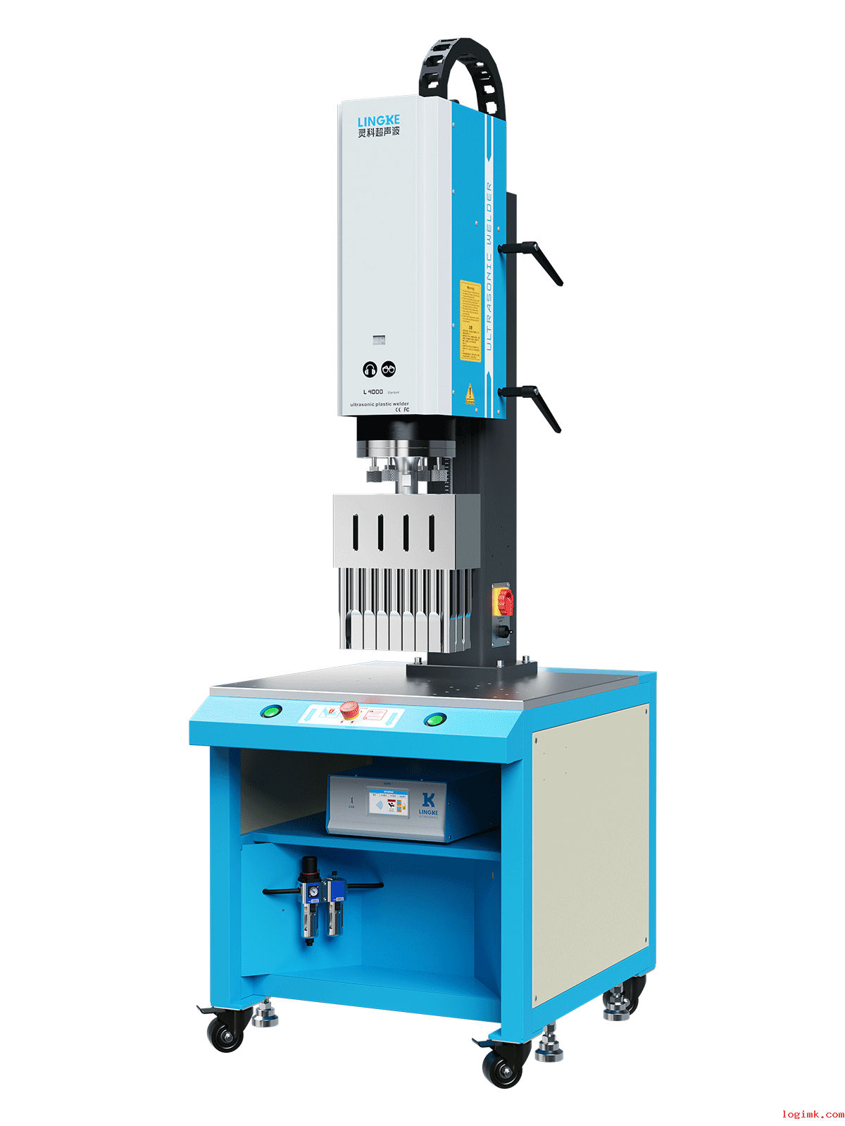 灵科超声波塑料焊接机(方立柱) 15kHz-4200W L4000 Standard 数字 灵科超声波塑料焊接机(方立柱) 15kHz-4200W L4000 Standard 数字