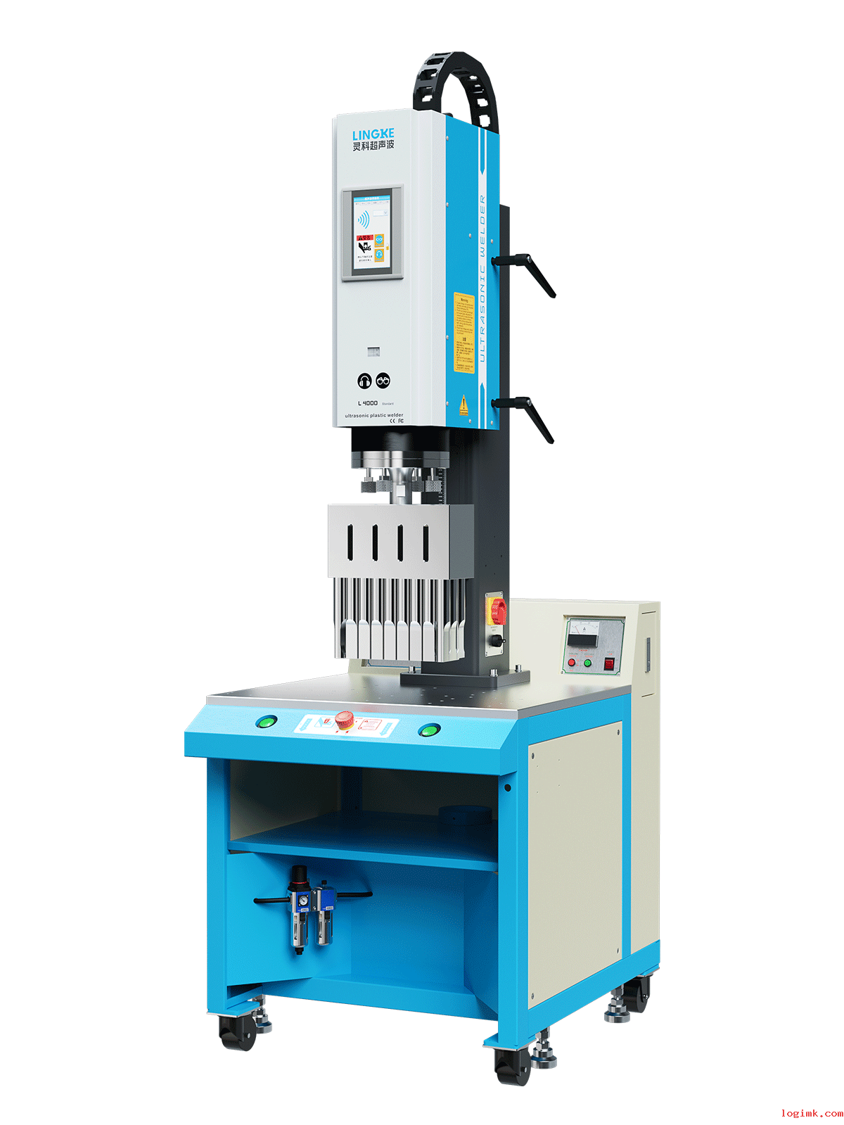 灵科超声波塑料焊接机(方立柱) 15kHz-4200W L4000 Standard 模拟 灵科超声波塑料焊接机(方立柱) 15kHz-4200W L4000 Standard 模拟