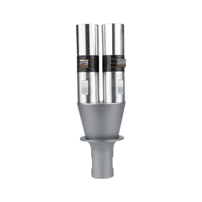 20kHz-2600W 熙顺换能器 双柱直筒(银黑)